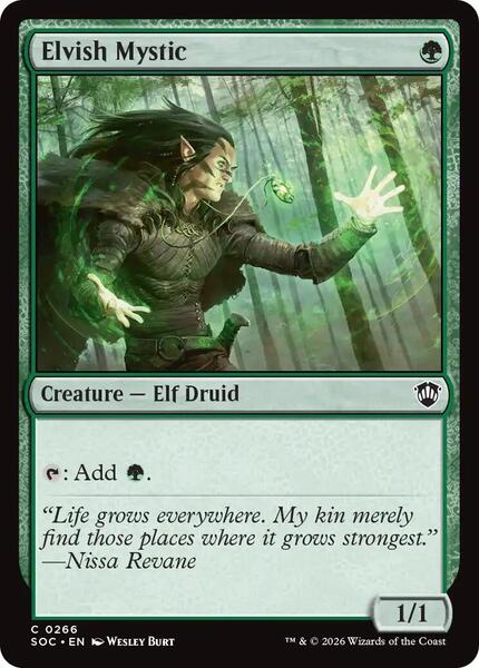 Elvish Mystic - Commander: Secrets of Strixhaven - Magic: The