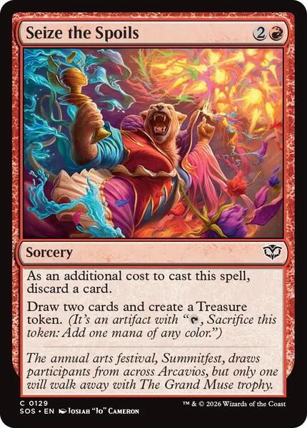 mtg red treasure cards Goblin Airbrusher - Creature - create a Treasure token New Smaug the magnificent from