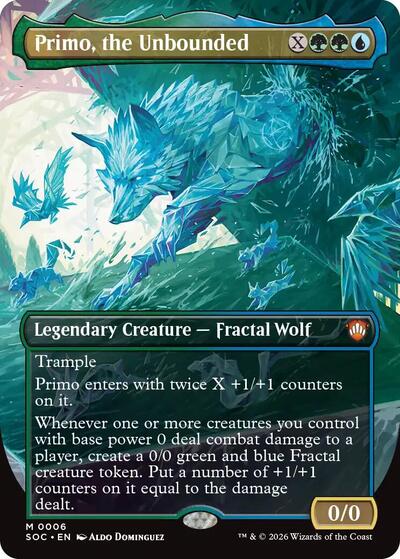 Primo, the Unbounded (Borderless)