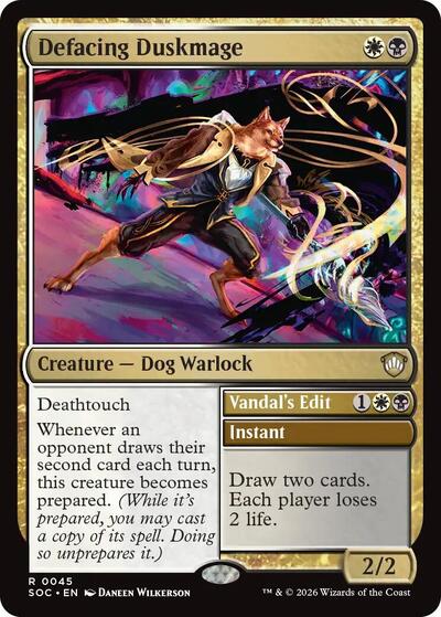 Defacing Duskmage