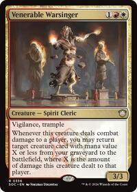 Venerable Warsinger (Commander: Secrets of Strixhaven)