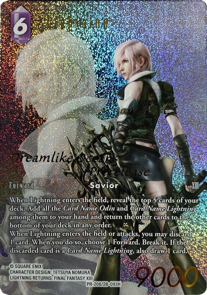 チ*ュ様 FaB　Lightning　Press　Promo Lightning (Prerelease Promo) (PR-206/28-093H) - FF: Promo Cards