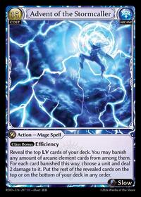Advent of the Stormcaller