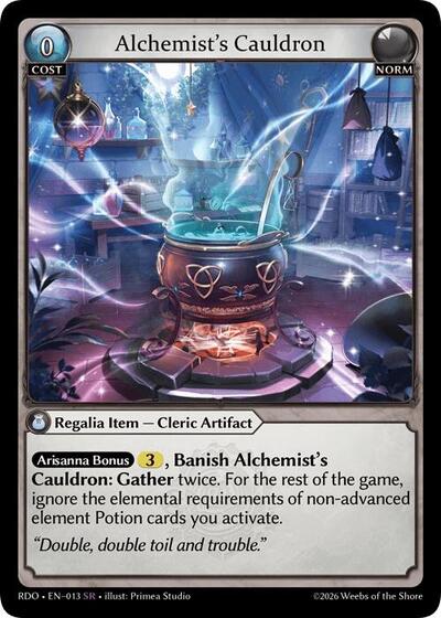 Alchemist's Cauldron card