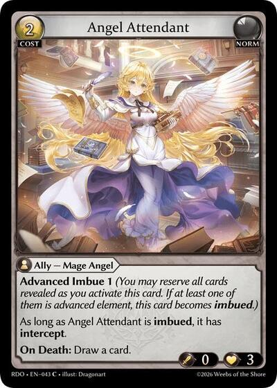 Angel Attendant card