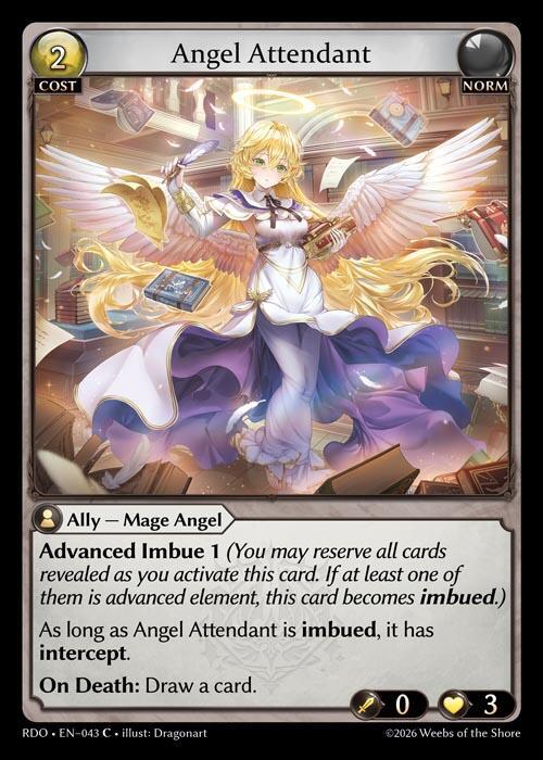 Angel Attendant - Radiant Origins - Grand Archive TCG - TCGplayer.com