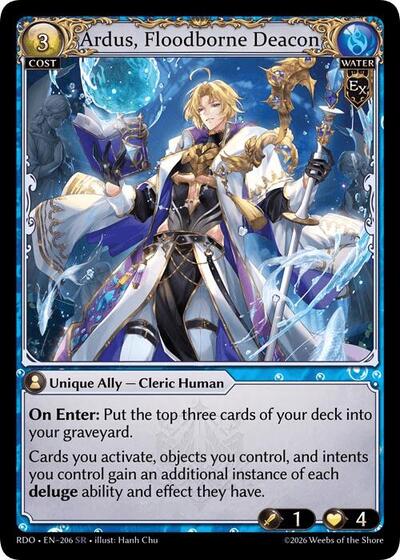 Ardus, Floodborne Deacon card