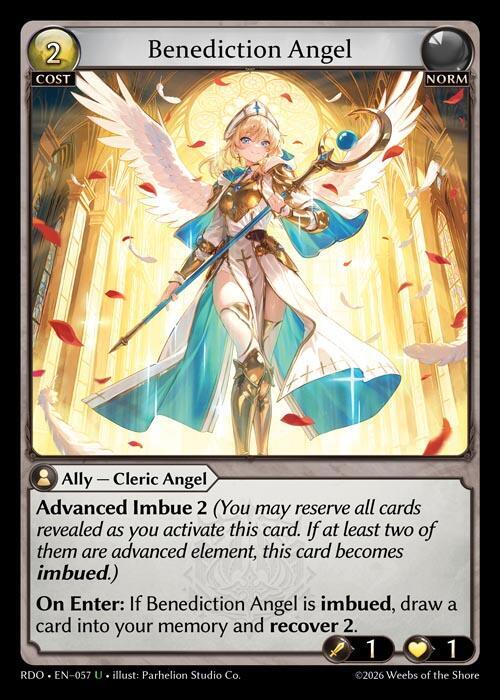 Benediction Angel - Radiant Origins - Grand Archive TCG