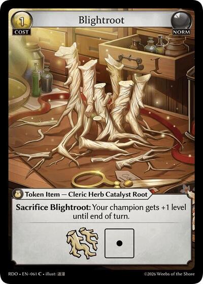 Blight's Ring card