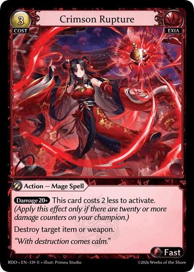 Crimson Rupture card