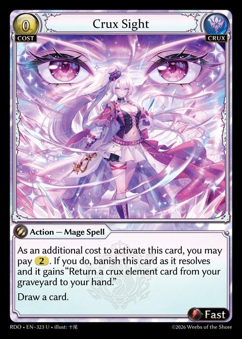 Crux Sight - Radiant Origins - Grand Archive TCG - TCGplayer.com