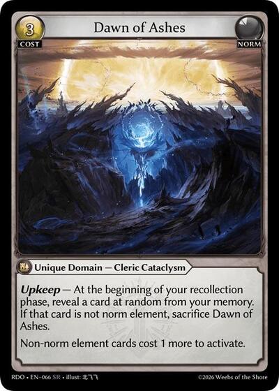 Dawn of Ashes