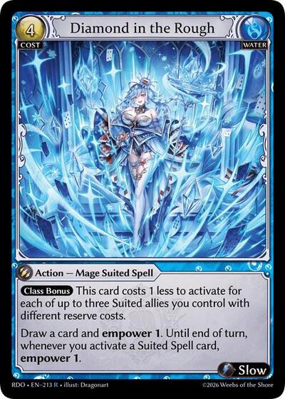 Diamond in the Rough card
