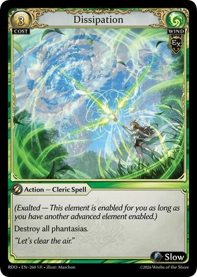 Dissipation card