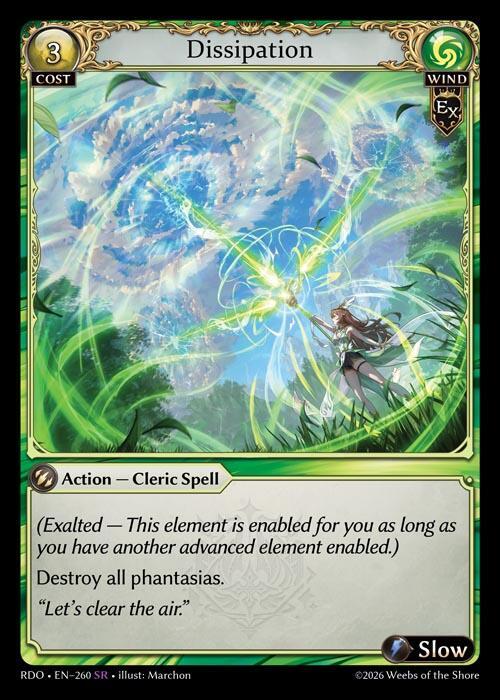 Dissipation - Radiant Origins - Grand Archive TCG - TCGplayer.com