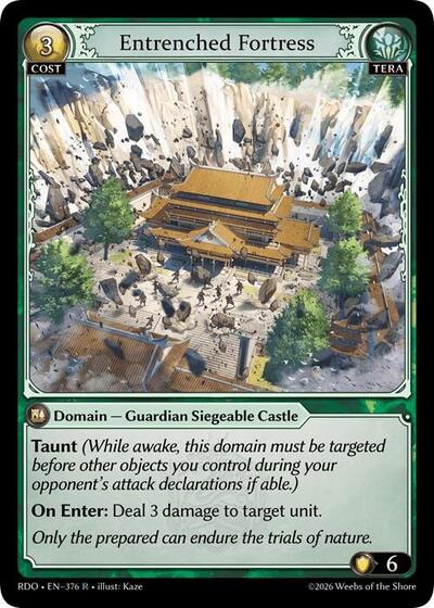 Entrenched Fortress card