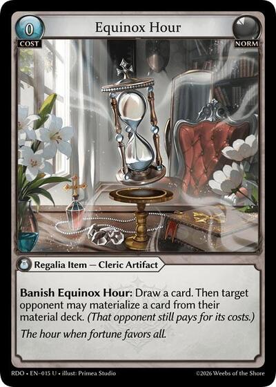 Equinox Hour card