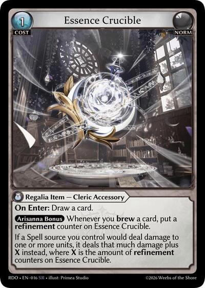 Essence Crucible card