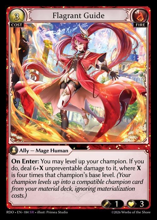 Flagrant Guide - Radiant Origins - Grand Archive TCG - TCGplayer.com