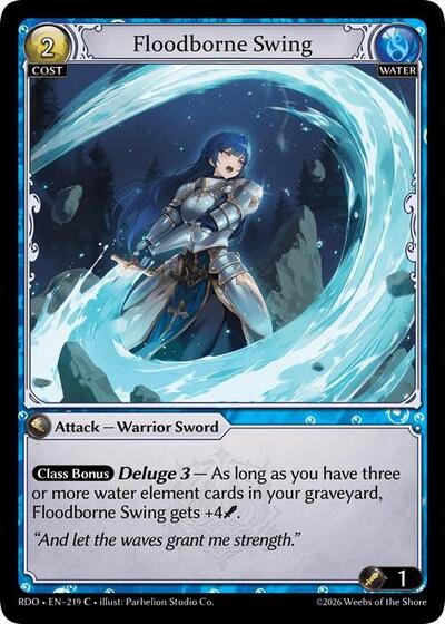 Floodborne Swing card
