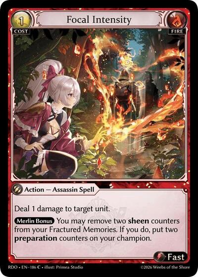 Focal Intensity card