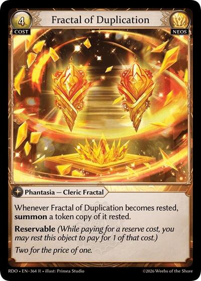 Fractal of Duplication card