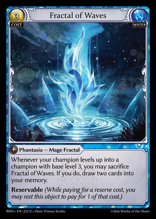 Fractal of Waves 4枚 grand archive Fractal of Waves - Radiant Origins - Grand Archive TCG - TCGplayer.com
