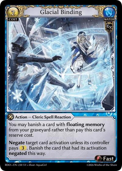 Glacial Binding card