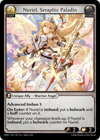 Nuriel, Seraphic Paladin card