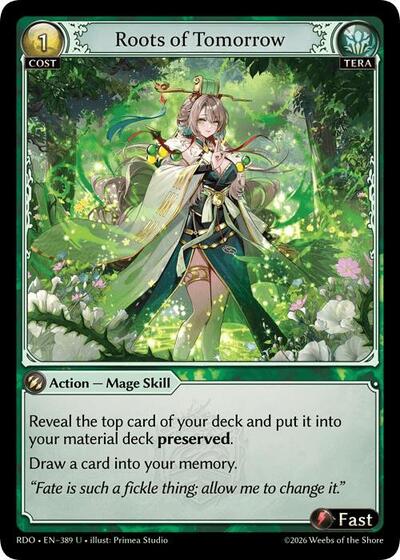 Roots of Tomorrow card