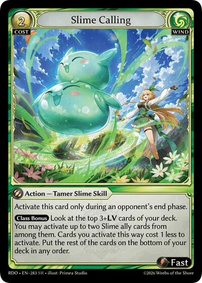 Slime Calling card