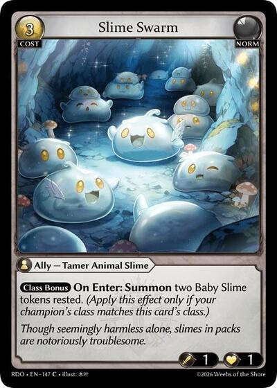 Slime Swarm card