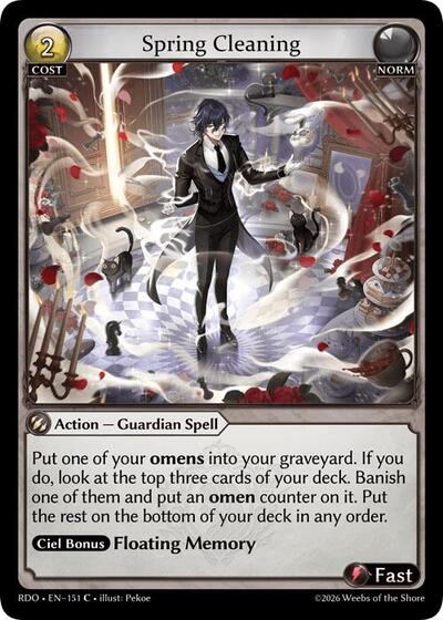 Spring Cleaning card