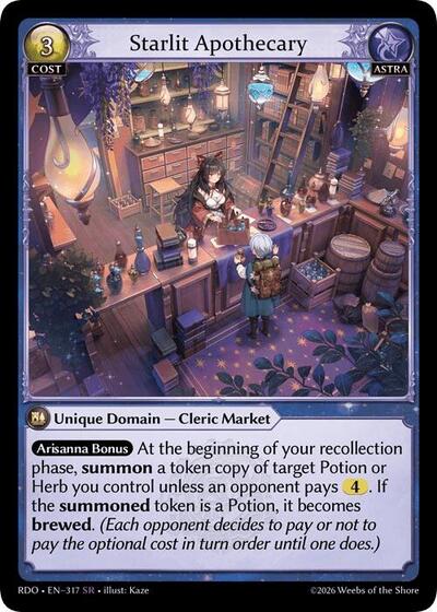 Starlit Apothecary card