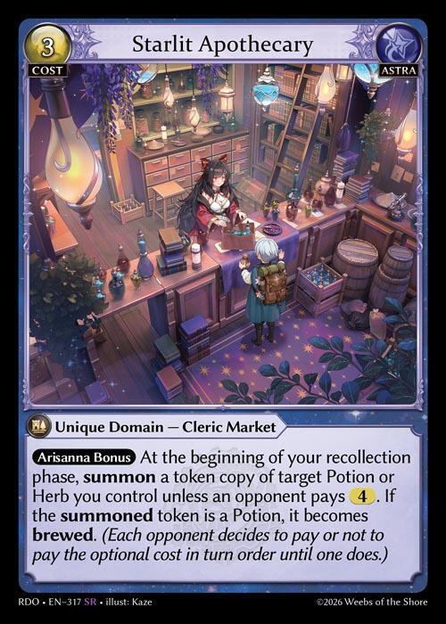 Starlit Apothecary - Radiant Origins - Grand Archive TCG