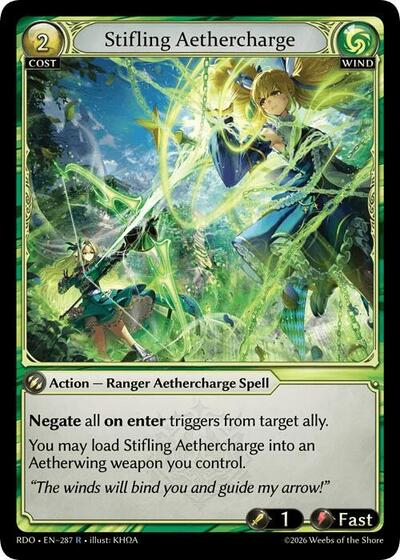 Stifling Aethercharge card