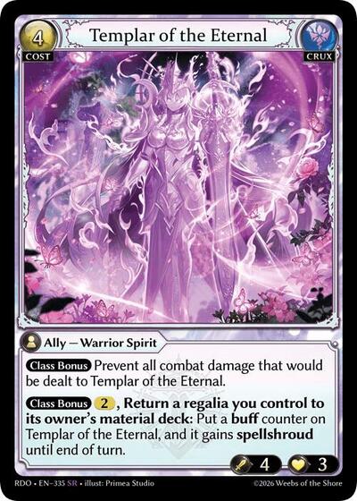 Templar of the Eternal card