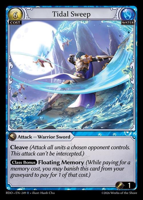 Tidal Sweep - Radiant Origins - Grand Archive TCG - TCGplayer.com