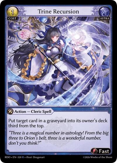 Trine Recursion card