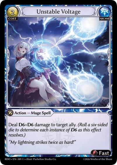 Unstable Voltage card