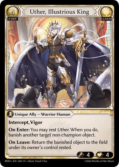 Uther, Illustrious King