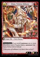 その他 grand archive Zinn, Volnia Abbess CSR Zinn, Volnia Abbess - Radiant Origins - Grand Archive TCG