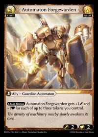 Automaton Forgewarden (Curio Foil)