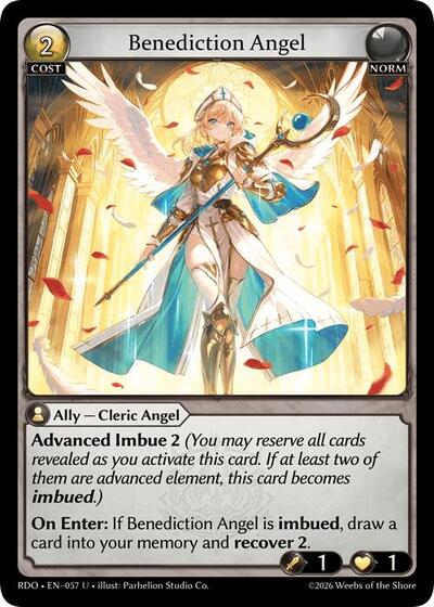 Benediction Angel (Curio Foil) card