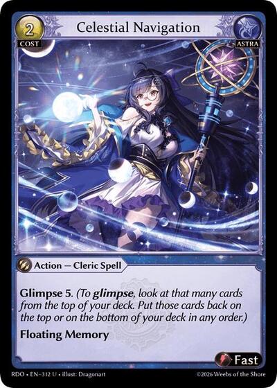 Celestial Navigation (Curio Foil) card