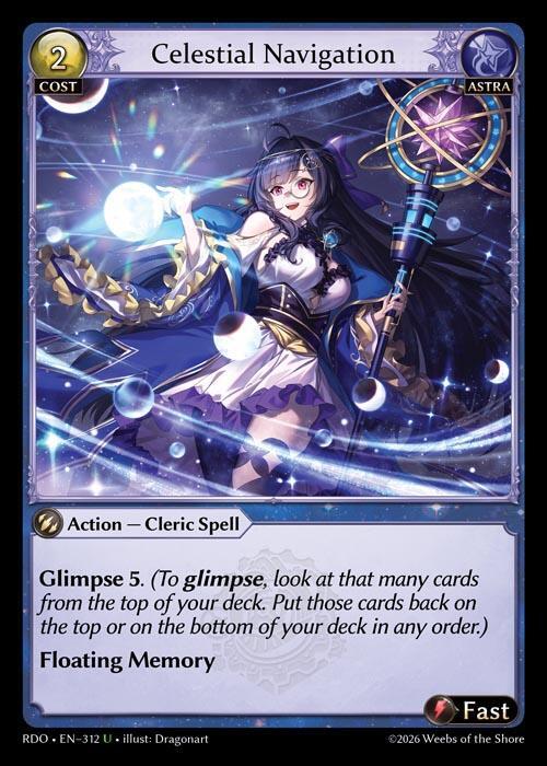 Celestial Navigation (Curio Foil) - Radiant Origins - Grand