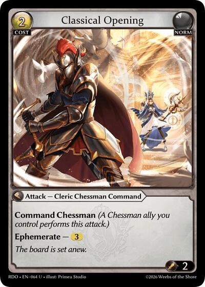 Classical Opening (Curio Foil) card