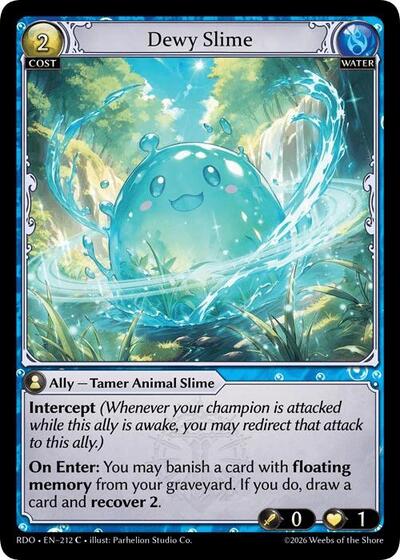 Dewy Slime (Curio Foil) card