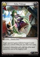 False Tidings (Curio Foil) - Radiant Origins - Grand Archive TCG