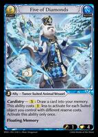 その他 Five of Diamonds Curio Foil Five of Diamonds (Curio Foil) - Radiant Origins - Grand Archive